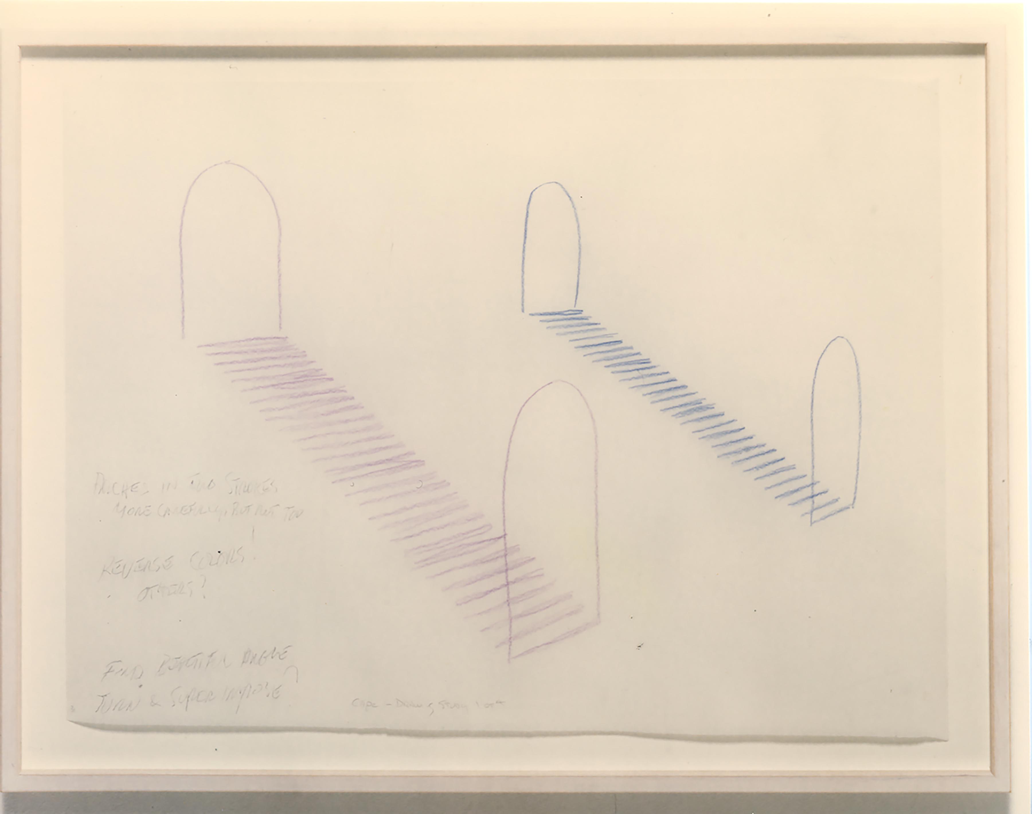 Max Neuhaus, Study for the drawing u0027Untitledu0027